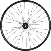 Velox Voorwiel met 6-gaats schijflager (tubeless en tubetype compatibel) voor doorgaande as 15-100 voor 27,5 band x 2.00-2.50 - binnenvelg 30 mm Trucky 30
