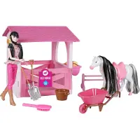 Redhorse Horse Stable Toy Roze Kinderen
