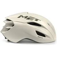 Met Manta Mips Fietshelm – Aerodynamische Racefietshelm MIPS – Wielrenhelm voor Heren en Dames - Maat M - Wax White | Matt