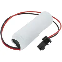 AccuCell Oplaadbare batterij 3,6V, geschikt voor 3,6V oplaadbare batterijen - 2600 mAh