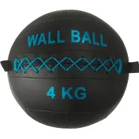Sporti France Medicine Ball 4kg Zwart 4 kg