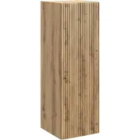 vidaXL Wandgemonteerde Badkamerkast Artisanaal eiken 33 x 34,5 x 60 cm