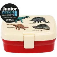 Rex London Lunch-Box mit herausnehmbarem Fach Prehistoric Land