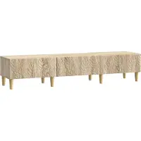 vidaXL TV Kast 147 x 34,5 x 30 cm Sonoma Eiken Bewerkt hout