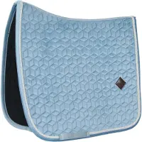 Kentucky Horsewear Horsewear - Zadeldek - Velvet - Lichtblauw - Pony