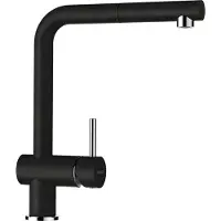Schock Keukenmengkraan met handdouche, merk , model Epos, kleur onyx, artikelnummer 540120