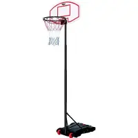 Midwest Basketballstandaard Junior, in hoogte verstelbaar van 160 cm tot 255 cm, voor kinderen