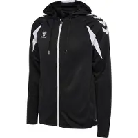 Hummel Sportsweatvest lichtgrijs / zwart