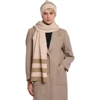 Rino & Pelle Rino&Pelle dames sjaal - Hetty sjaal - Beige