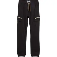 Bonprix Regular fit cargo instapbroek in een elastische katoenmix, straight maat 170