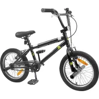 vidaXL BMX Fiets 20 Inch voor kinderen ouder dan 9 jaar Zwart