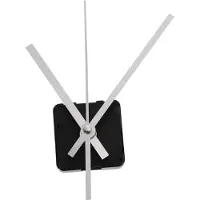 LONGZIMING -Quartz Uurwerk Mechanisme - Stil Klok Onderdeel - DIY Clock Kit - Geruisloos Design - Precieze Tijdmeting - Metaal - Ideaal Voor Slaapkamer En Kantoor - 1 Stuk