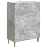vidaXL Dressoir Betongrijs 66 x 34,5 x 90 cm Bewerkt hout