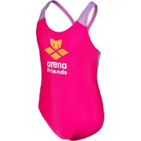 Arena 1-delig zwempak voor babymeisjes Logo Cats