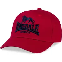 Lonsdale Pet 'Salford' donkerrood / zwart