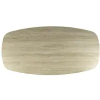 Hoyz Collection eetkamertafel 180 deens ovaal romano travertin 3d keramiek