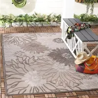 Muratap Binnen en buiten vloerkleed floral outdoor laagpolig tapijt 140x200 cm