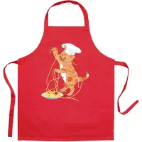 Winkler Keuken schort met kat