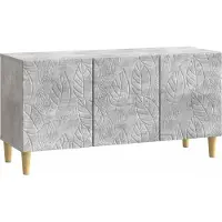 vidaXL TV Kast 99 x 34,5 x 50 cm Betongrijs Bewerkt hout