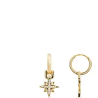 Luxenter Oorbellen 'Sionqui' wit