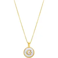 Luxenter Ketting 'Alphabet' wit