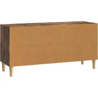 vidaXL TV Kast 102 x 34,5 x 50 cm Gerookt eiken Bewerkt hout
