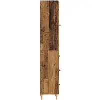vidaXL Kast Set 2 st Bewerkt hout