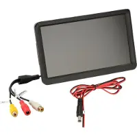 ACV Monitor universeel 7" 2x video-ingang/2x standaard/zuignap