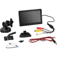 ACV LCD monitor 5" met 2x RCA inputs.