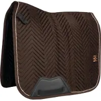 Horka Velvet Dressuur Zadeldekje Bruin Cob