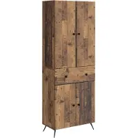 vidaXL 2 st Oud hout