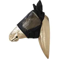 Kentucky Horsewear Horsewear - Vliegenmasker COB Skin Friendly - Met oren - Zwart