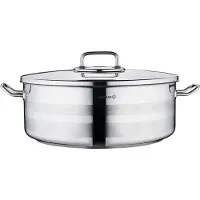 Korkmaz Astra Kookpan 7.5L RVS 30cm - Geschikt voor Inductie