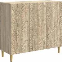 vidaXL Dressoir Sonoma Eiken 89 x 34,5 x 80 cm Bewerkt hout