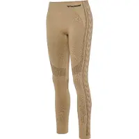 Hummel Sportbroek mosterd / zwart