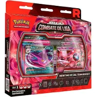 Pokemon Trading Card Game Team Rocket League Battle Deck Mewtwo Ex Latin Spanish Roze Kinderen