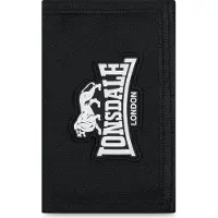 Lonsdale Arnfield portemonnee zwart/wit