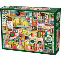 Cobble Hill Puzzle 1000 Akcesoria do szycia 113117 - Puzzel 1000 Naaibenodigdheden 113117