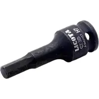 Boni-Shop® Zeskantsleutel Dop voor Slagschroevendraaier 3/8" met Robuust Cr-Mo Staal en H9 Maat voor Precisie en Langdurige Professionele Prestaties