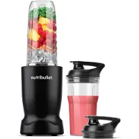 NutriBullet Blender 0,9 liter, 1000 watt, zwart - - NBT1006MB - Turbo 1000