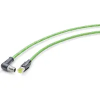 Siemens 6XV18785SH30 M12 Aantal polen (sensoren): 8 3.0 m 1 stuk(s) Piece