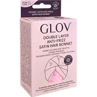 GLOV Haarnetjes Dubbellaags anti-kroes satijnen haarnet- zwart Handdoek 1 st