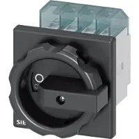 Siemens Lastscheidingsschakelaar Zwart 3-polig 6 mm² 16 A 690 V/AC 3LD20030TK51