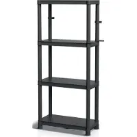Kistenberg Stackaro Solid 60 - Rek - Wandrek - max. tot 185 kg - 4 planken - Wandmontage - KSS60L4HD-S411