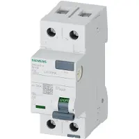 Siemens Aardlekschakelaar 2-polig 25 A 0.03 A 230 V Siemens 5SV3312-6