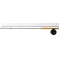 Daiwa Set Fly 01 Fly Fishing Rod Zwart 2.70 m