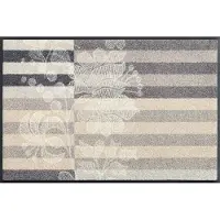 Kleen-Tex Wash+Dry Wasbare Deurmat - Botanica Shadow - 75 x 120cm