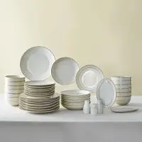 Karaca Elegance Bone Mandarin - 53-Delige Serviesset voor 12 Personen – Goud - Moderne Dinerset