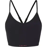 Falke Perform Better Light Support voor laag activiteitsniveau functioneel sportbeha dames zwart - maat XS