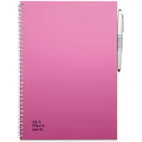 MOYU Passion Pink Erasable Notebook | MOYU Solid Elegance A4 / Hardcover